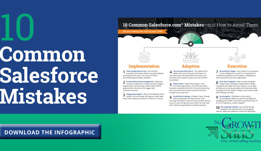 10 Common Salesforce Mistakes—and How to Avoid Them (Infographic)