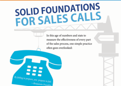 Solid Foundations for Sales Calls