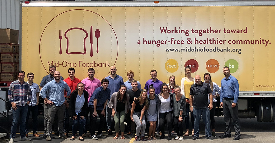 NuGrowth Solutions donates to the Mid-Ohio Food Bank