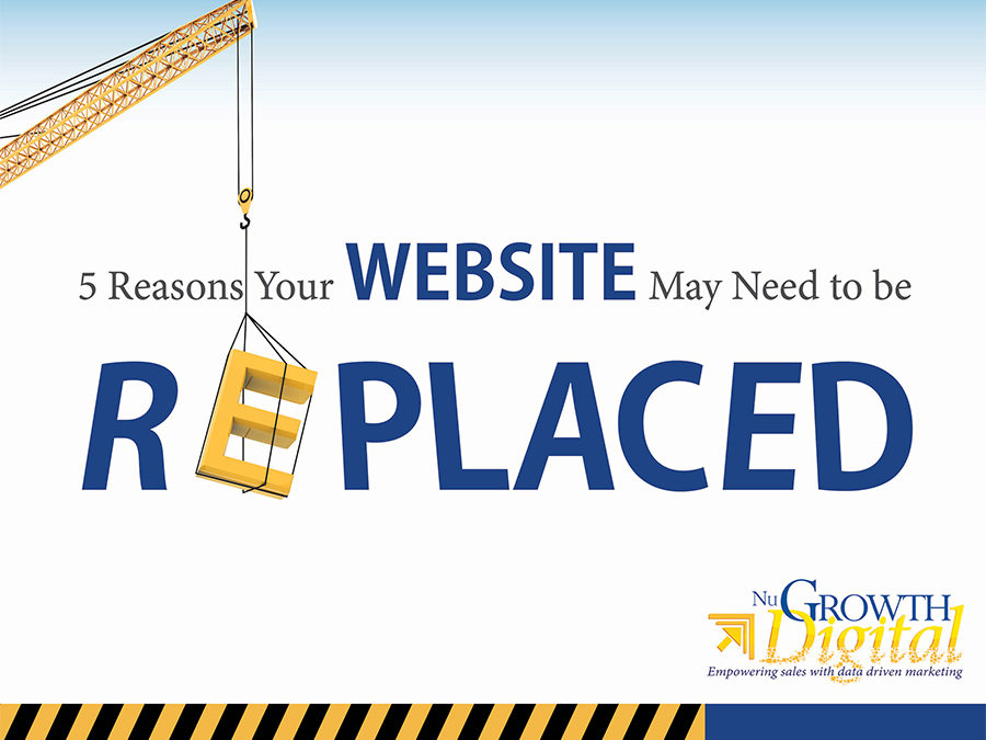 5 Reasons your Website May Need to Be Replaced